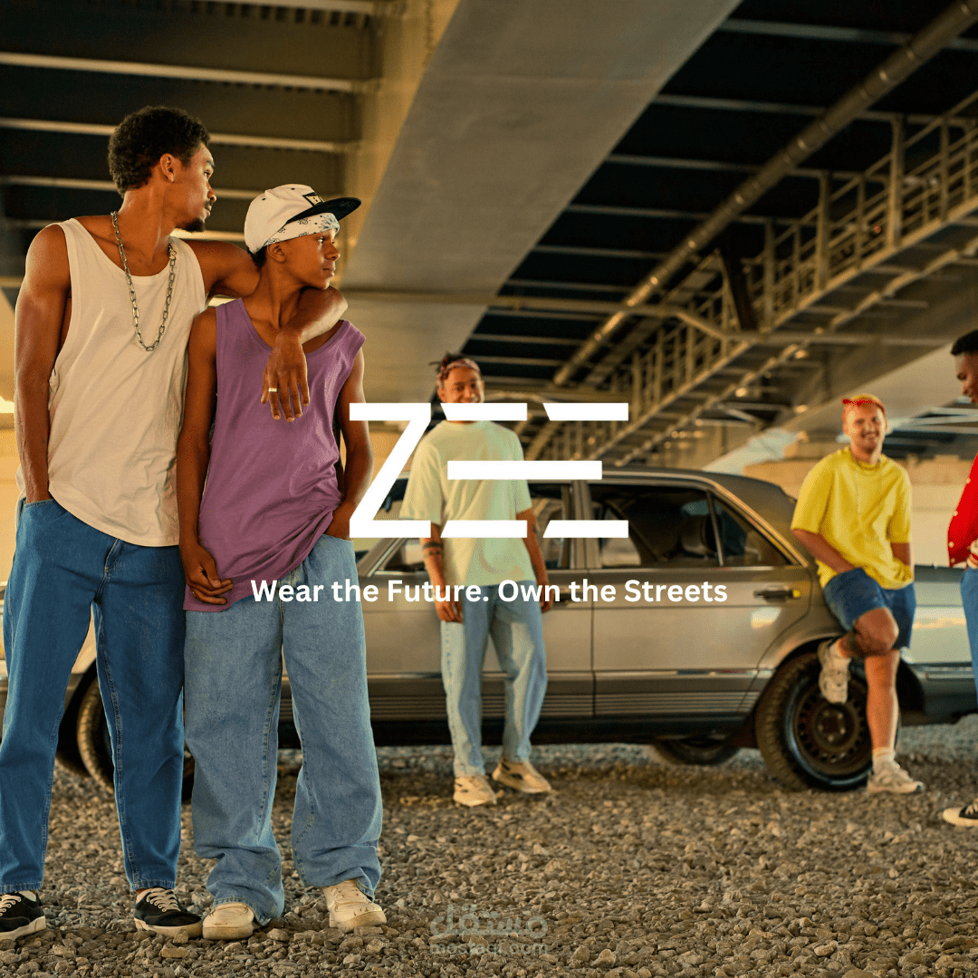 هويه بصريه كامله للعلامه التجاريه zee
