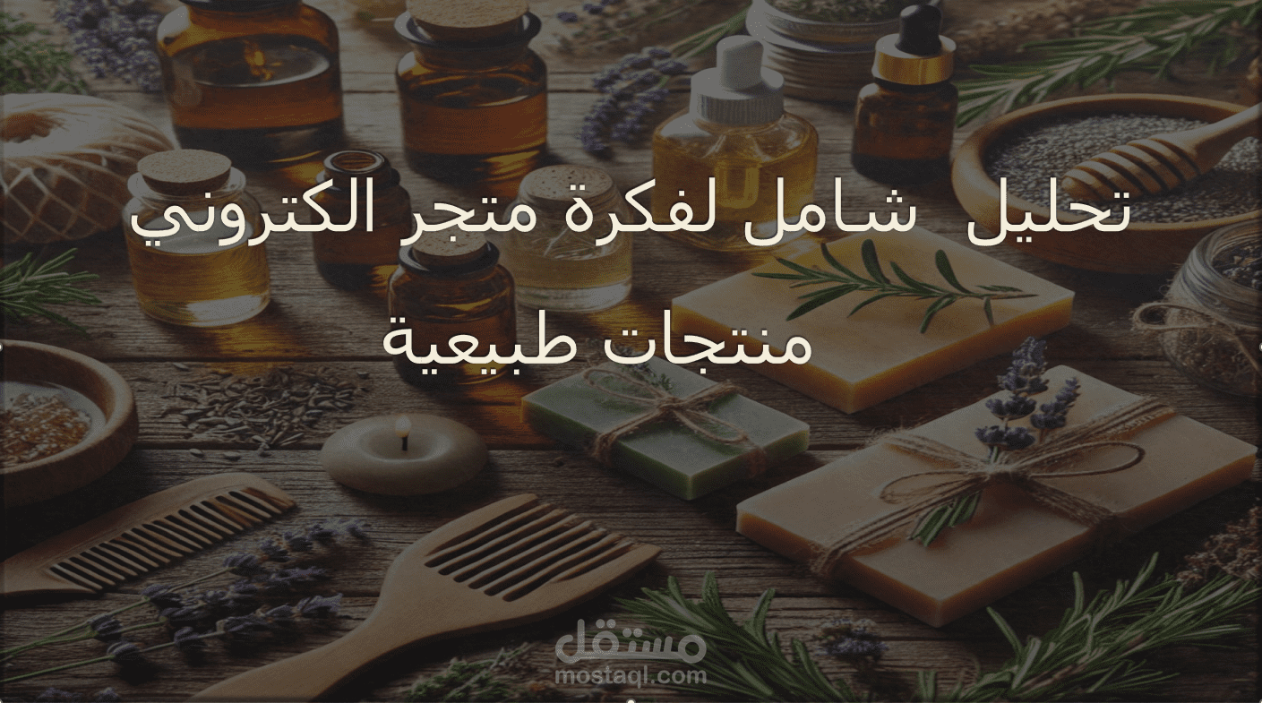 تحليل شامل لفكرة متجر لمنتجات الطبيعية