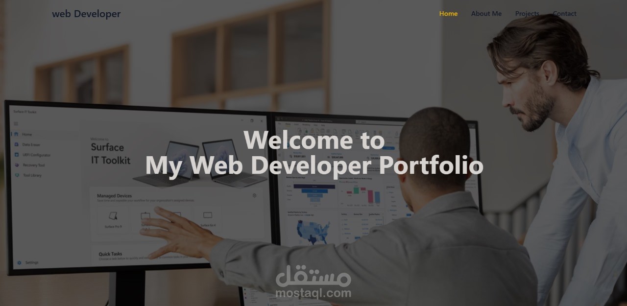 "Portfolio  "web