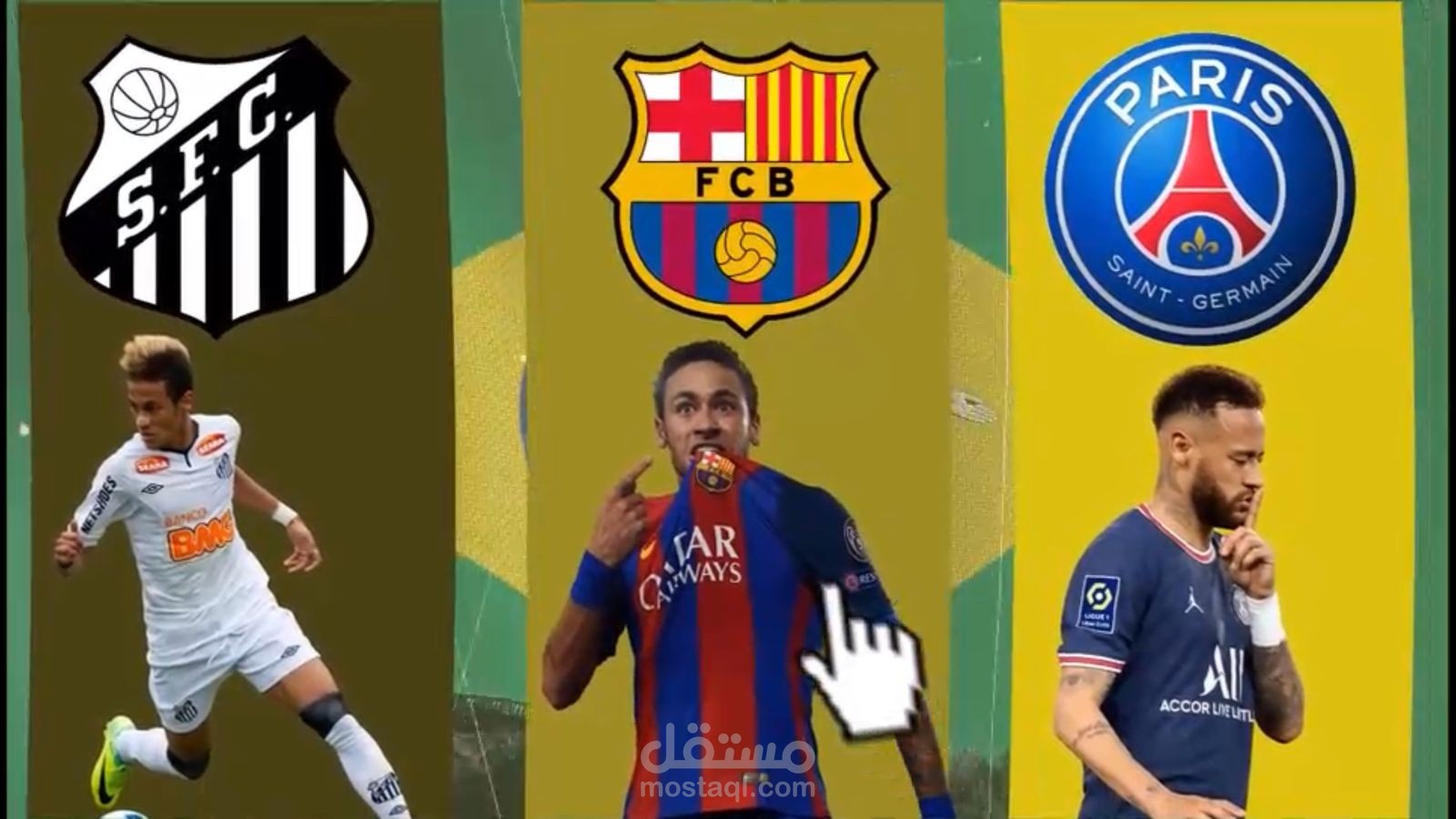 neymar the magician- motion graphic