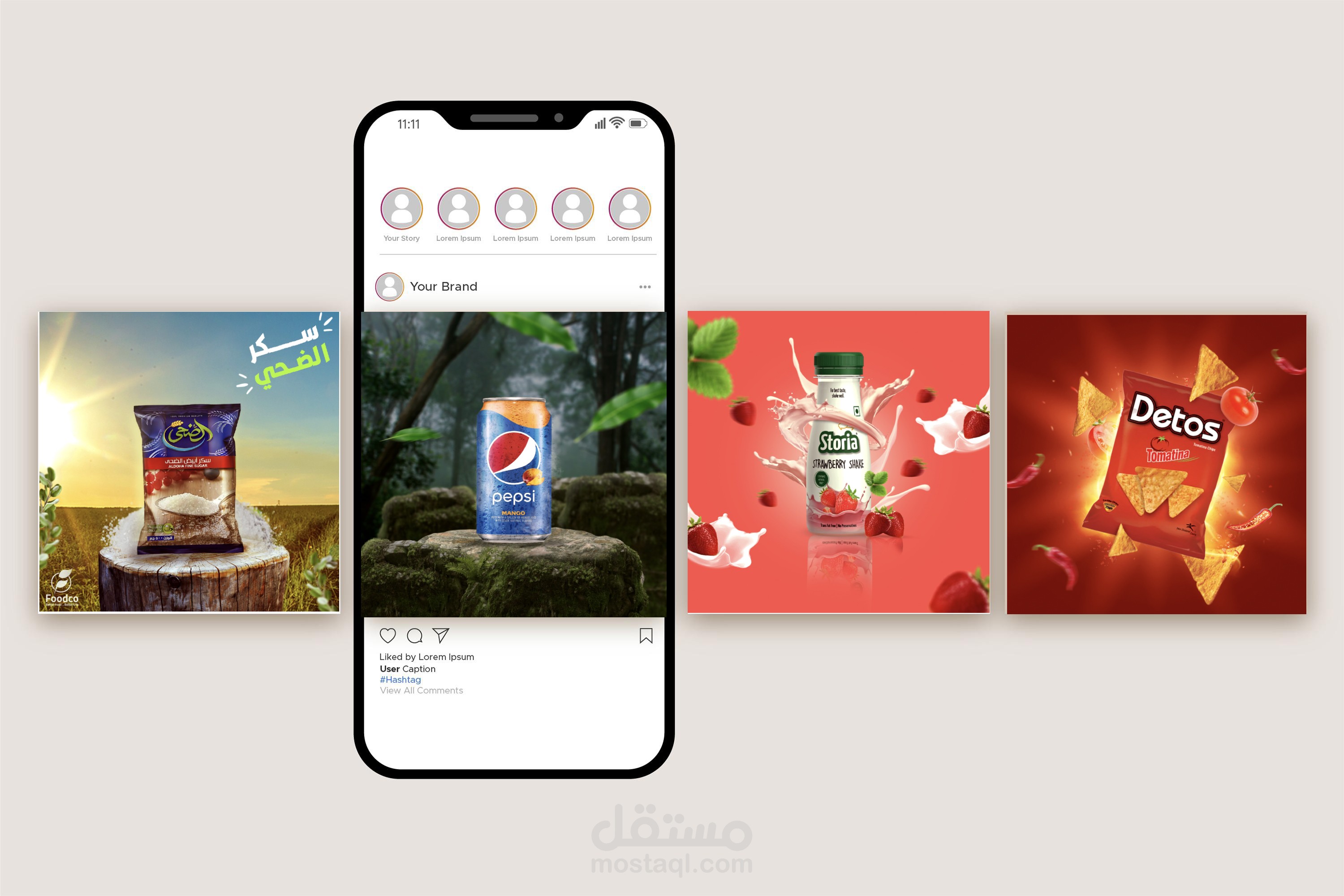 تصميمات سوشيال ميديا 2 / Social media designs