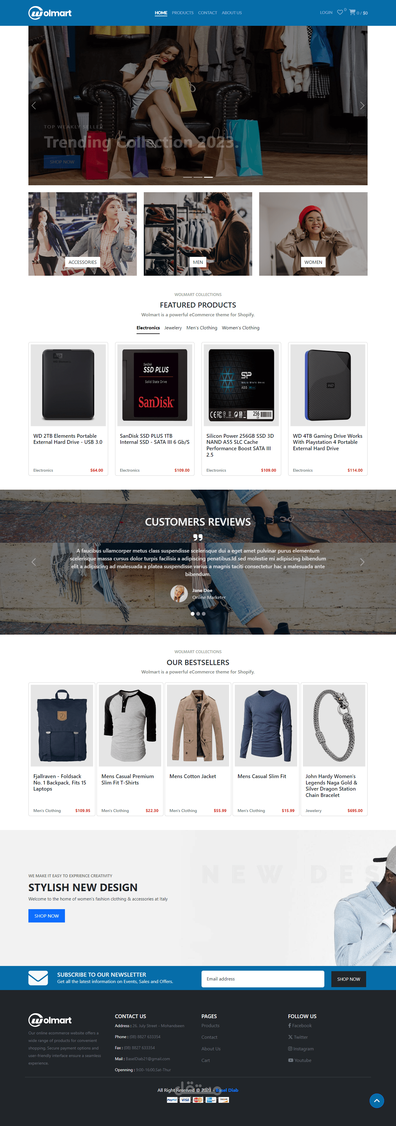 Wolmart shop store