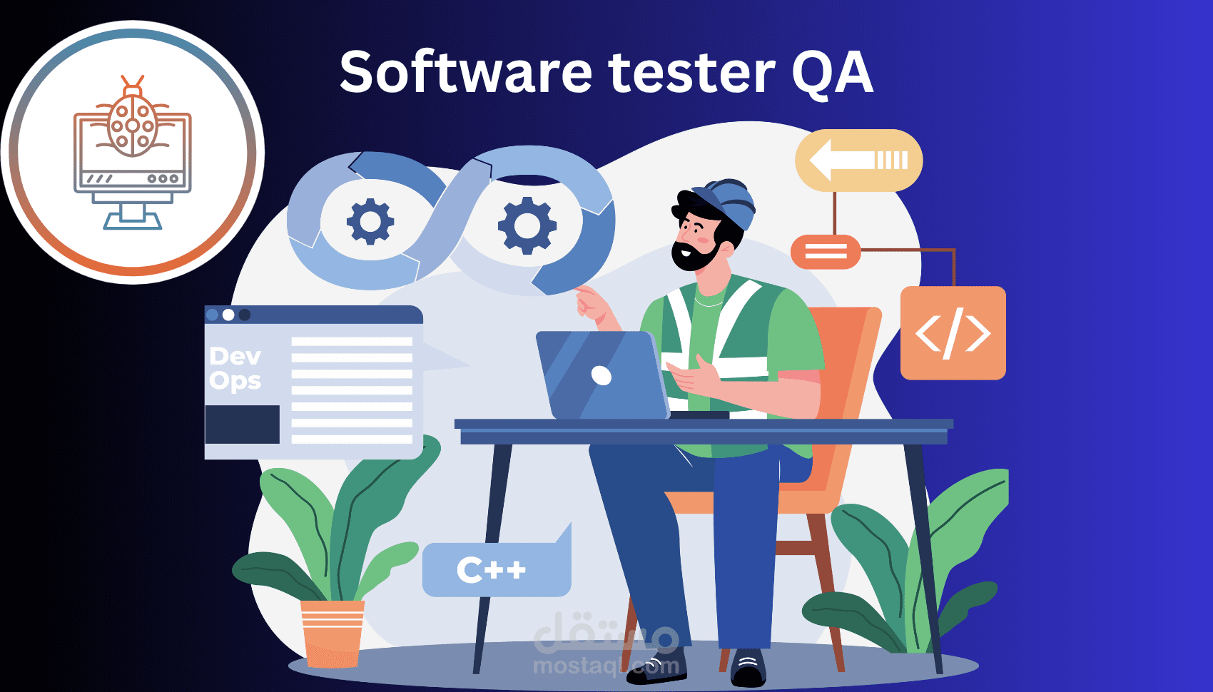 اختبار ضمان جوده لموقع تواصل اجتماعي