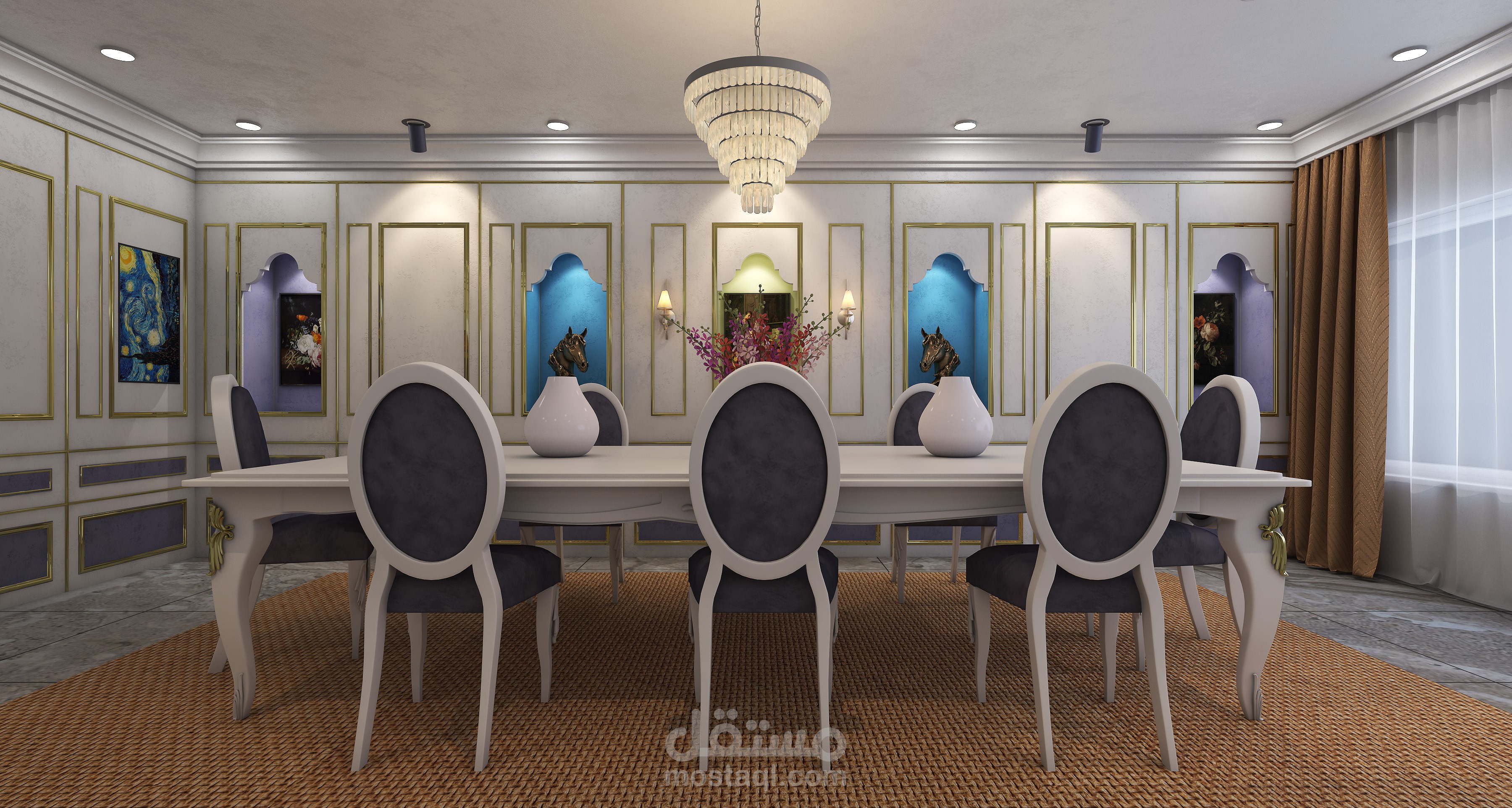 تصميم غرفة طعام