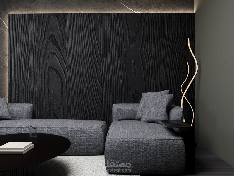 Black Living room