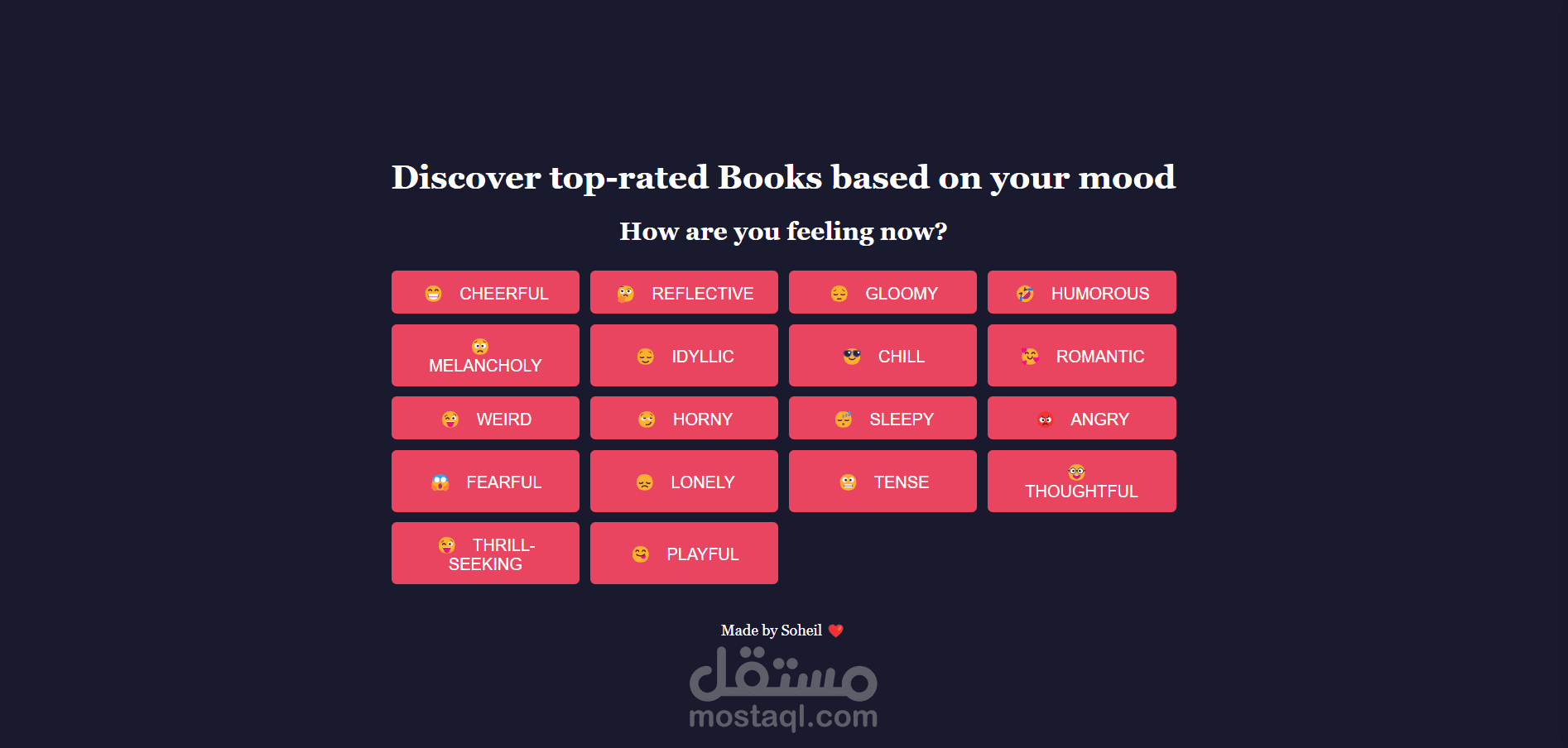 Book By Mood