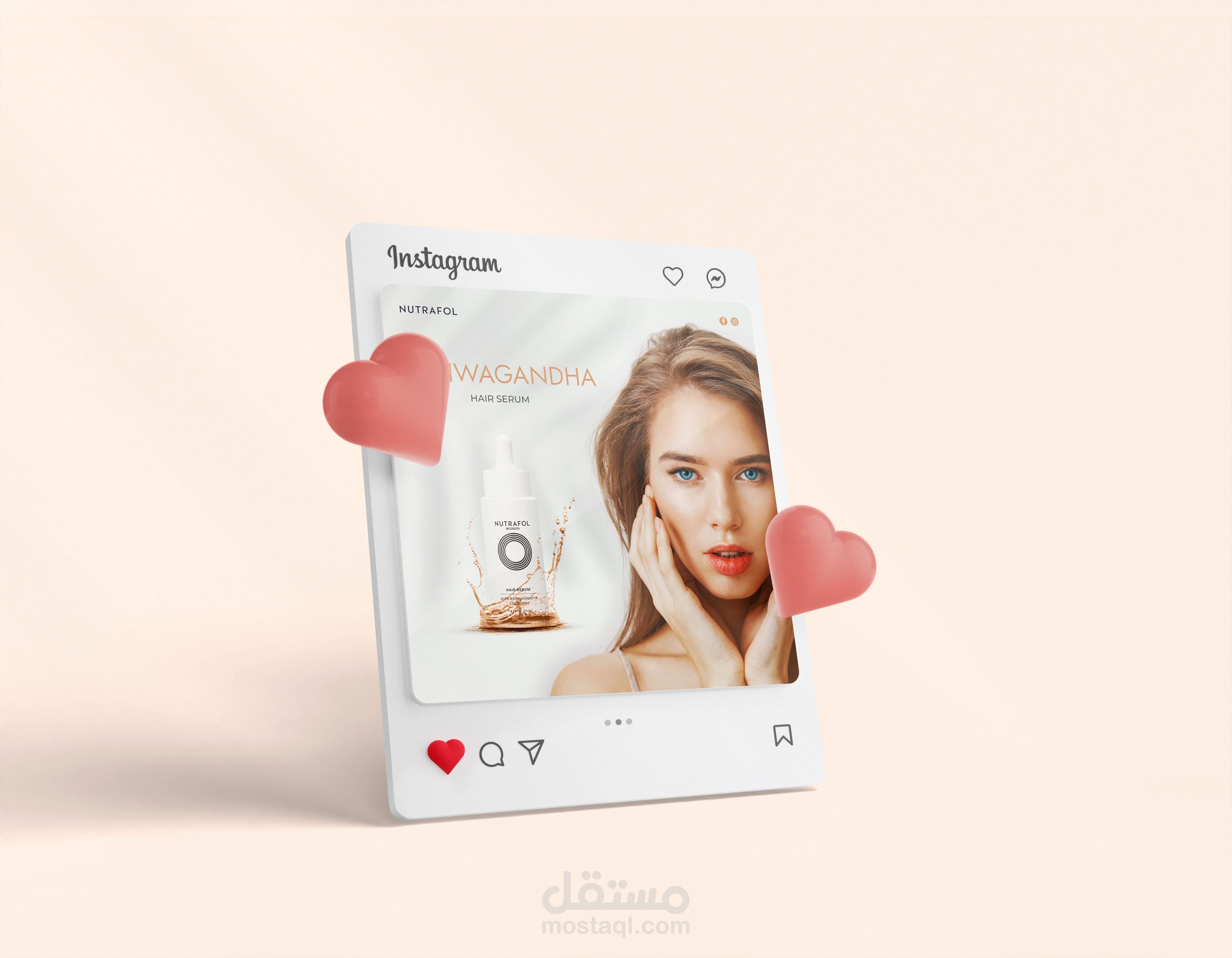 تطوير المحتوى البصري الرقمي لعلامات التجميل