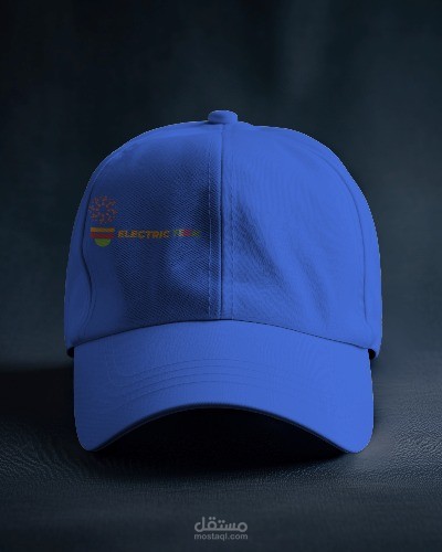 هويه بصريه كامله باسم electric tech