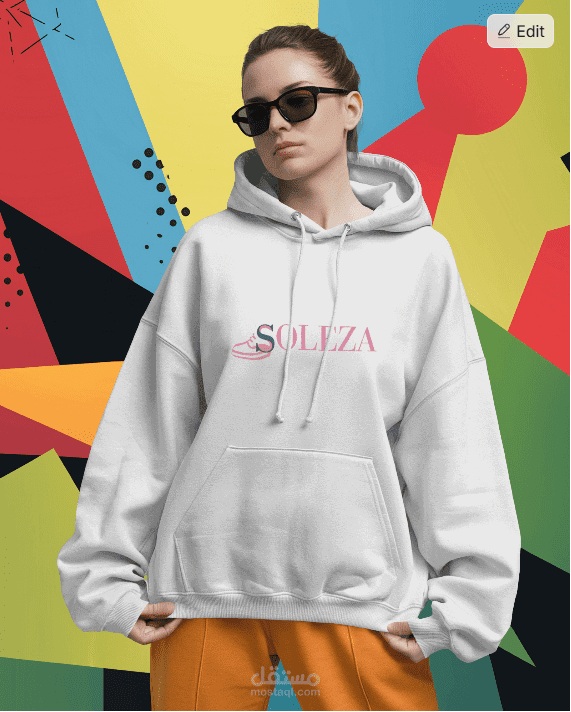 Visual identity for a shoes and clothing brand