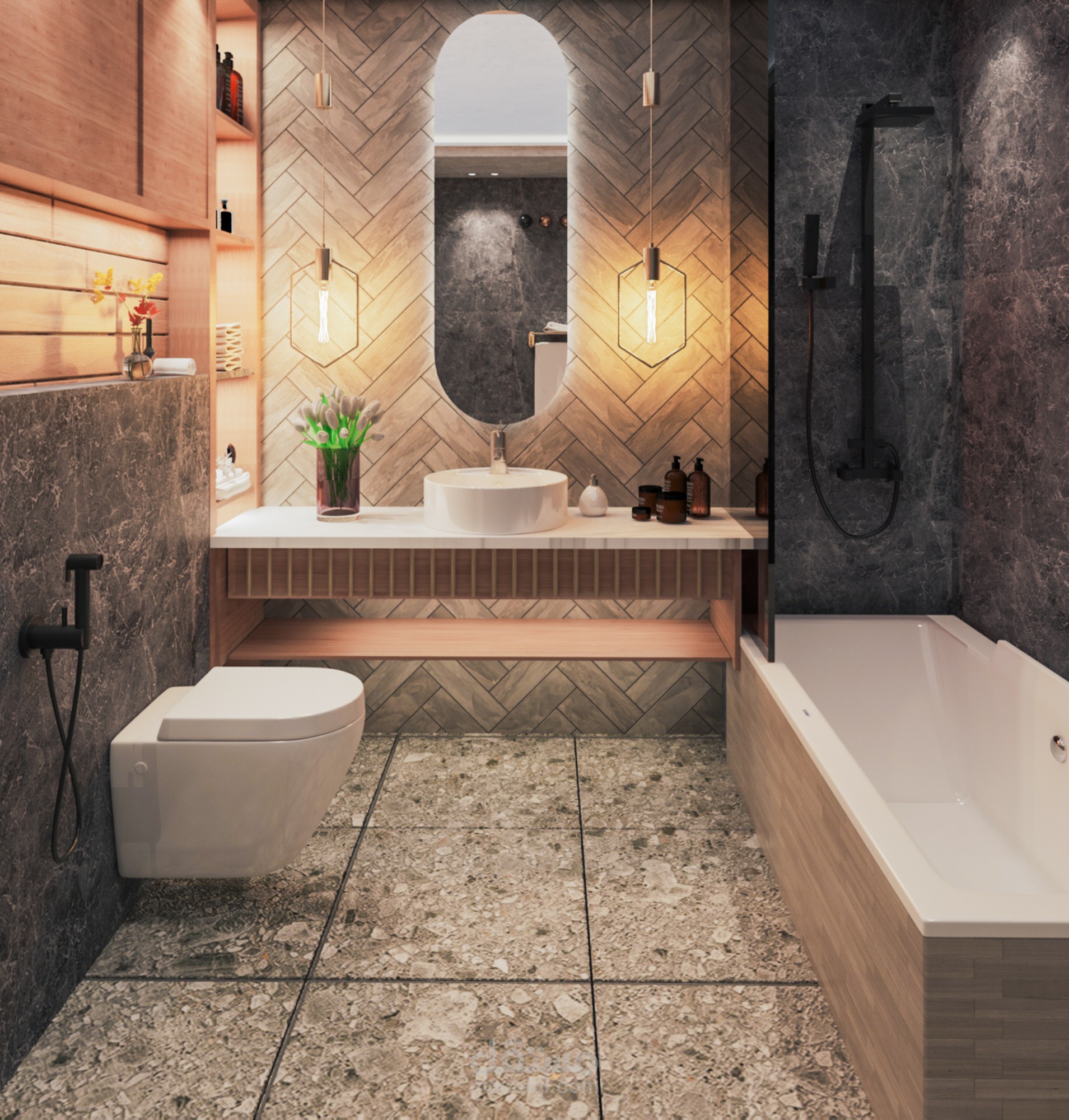 Bath room design