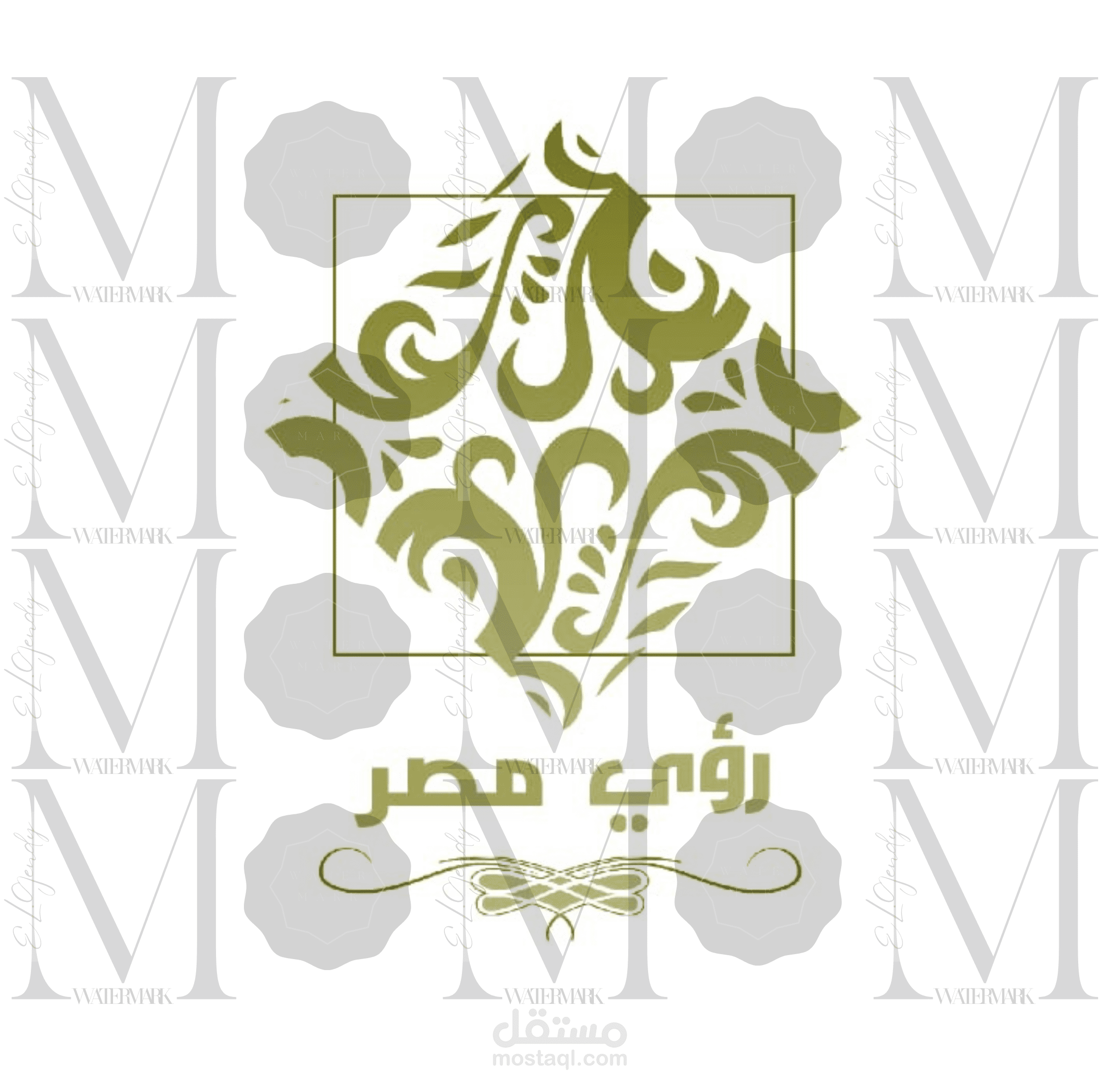 تصميم شعار لمجله وقناة