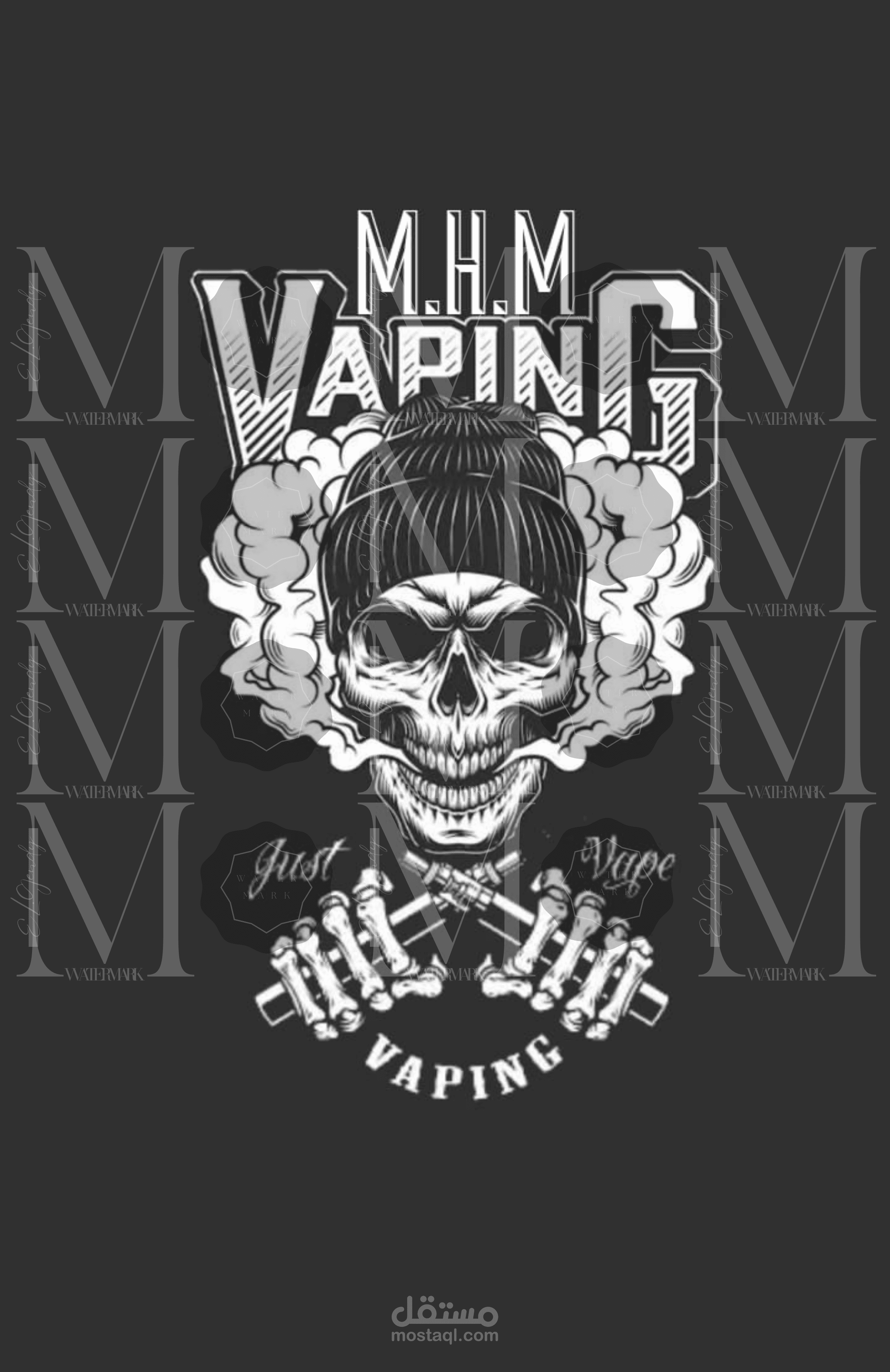 تصميم شعار لبراند منتجات Vaping