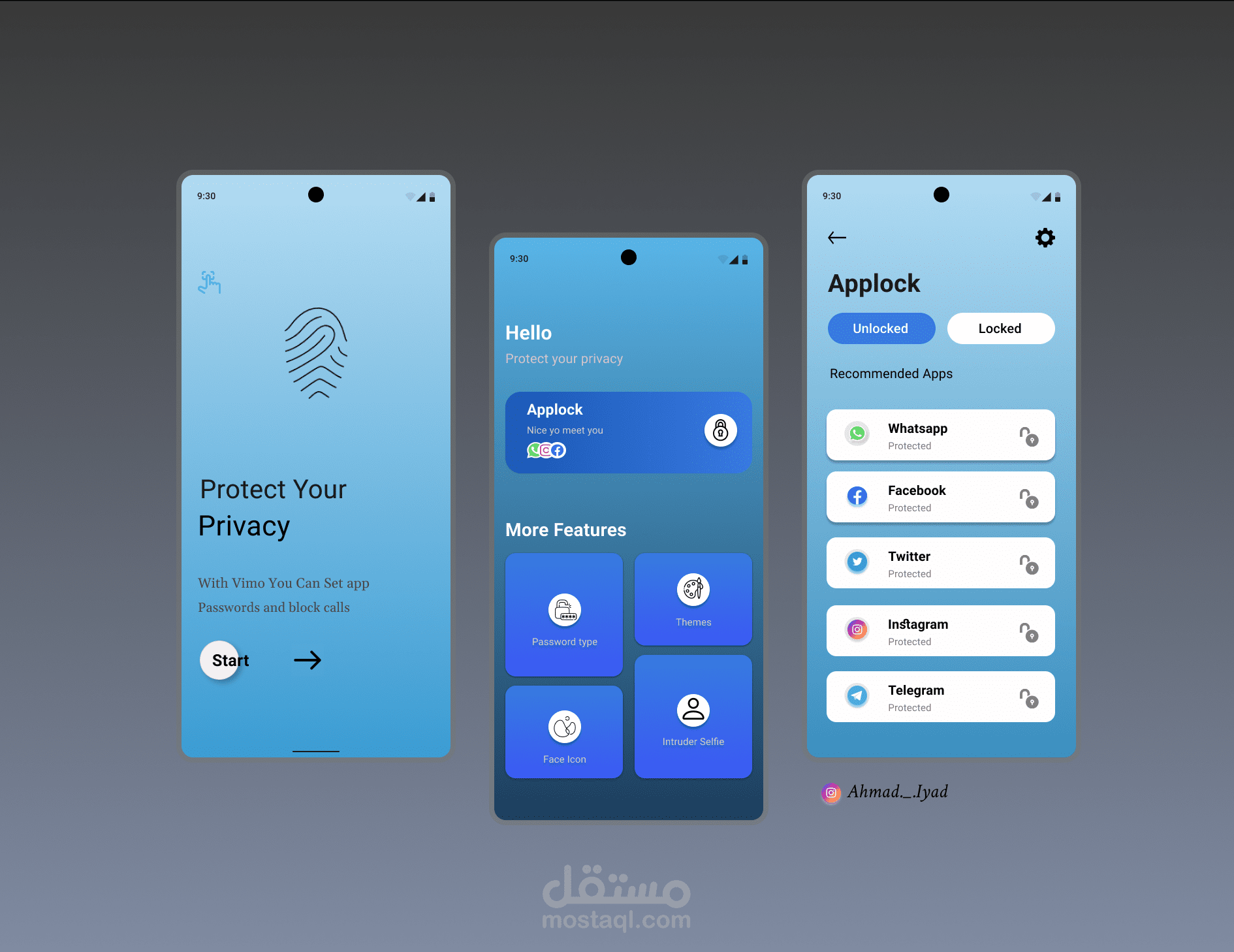 تطبيق قفل التطبيقات على الهاتف