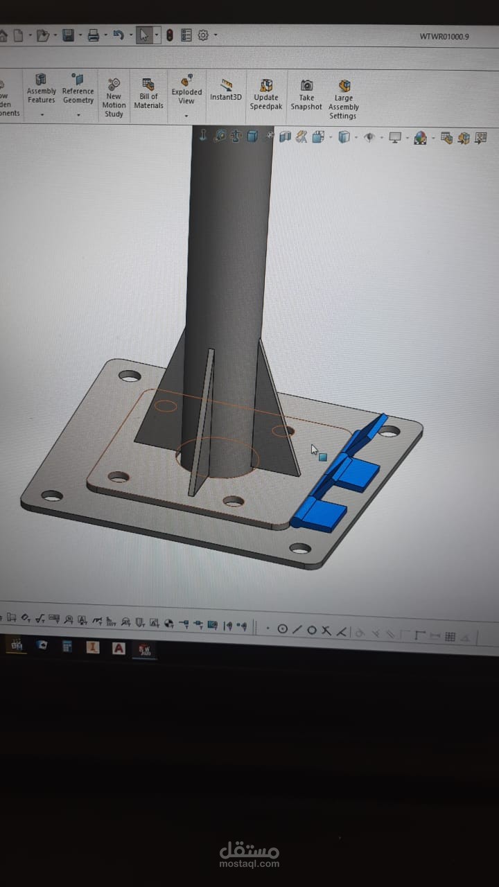 تصميم جميع انواع الاعمده