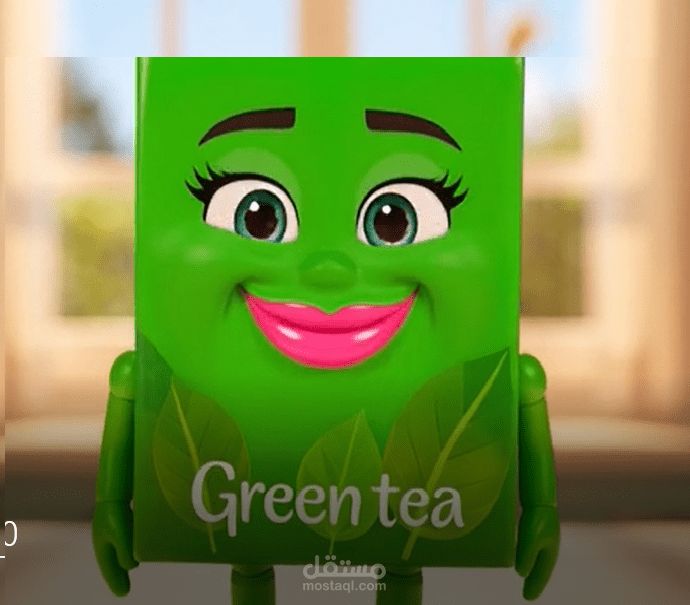 3D Animated Video on the Benefits of Green Tea