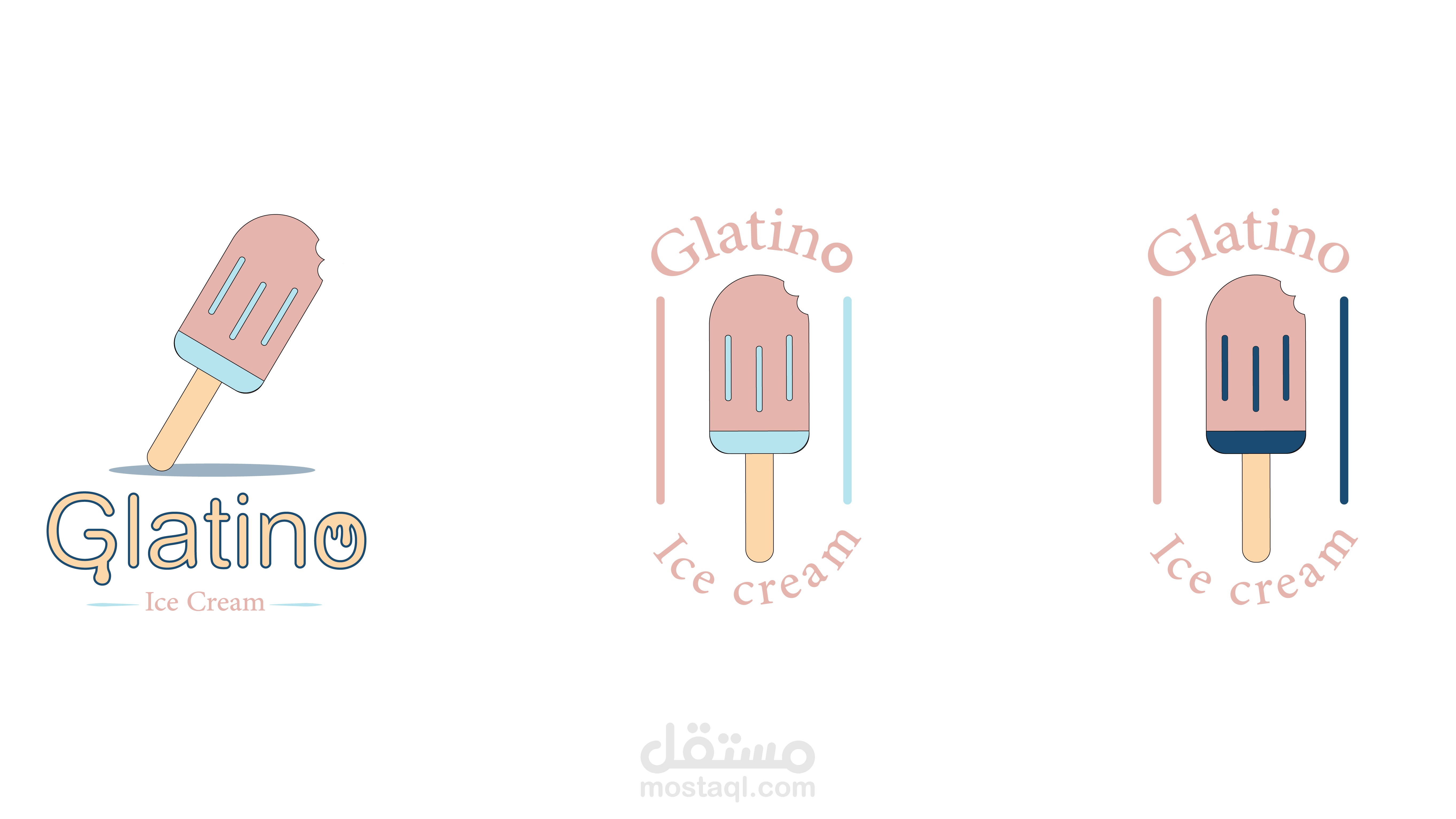 لوجو مثلجات Glatino