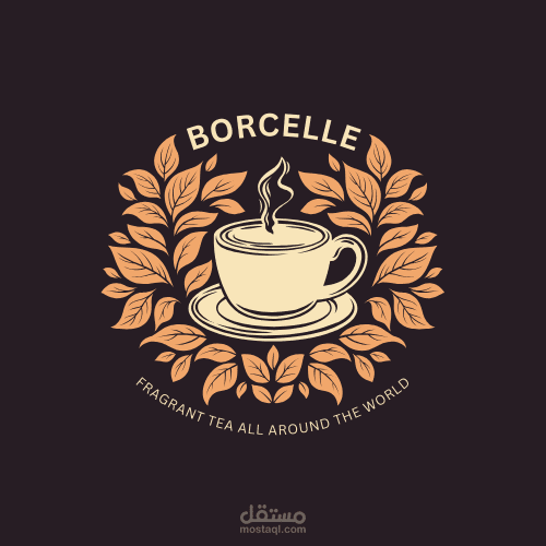 تصميم شعار كافية