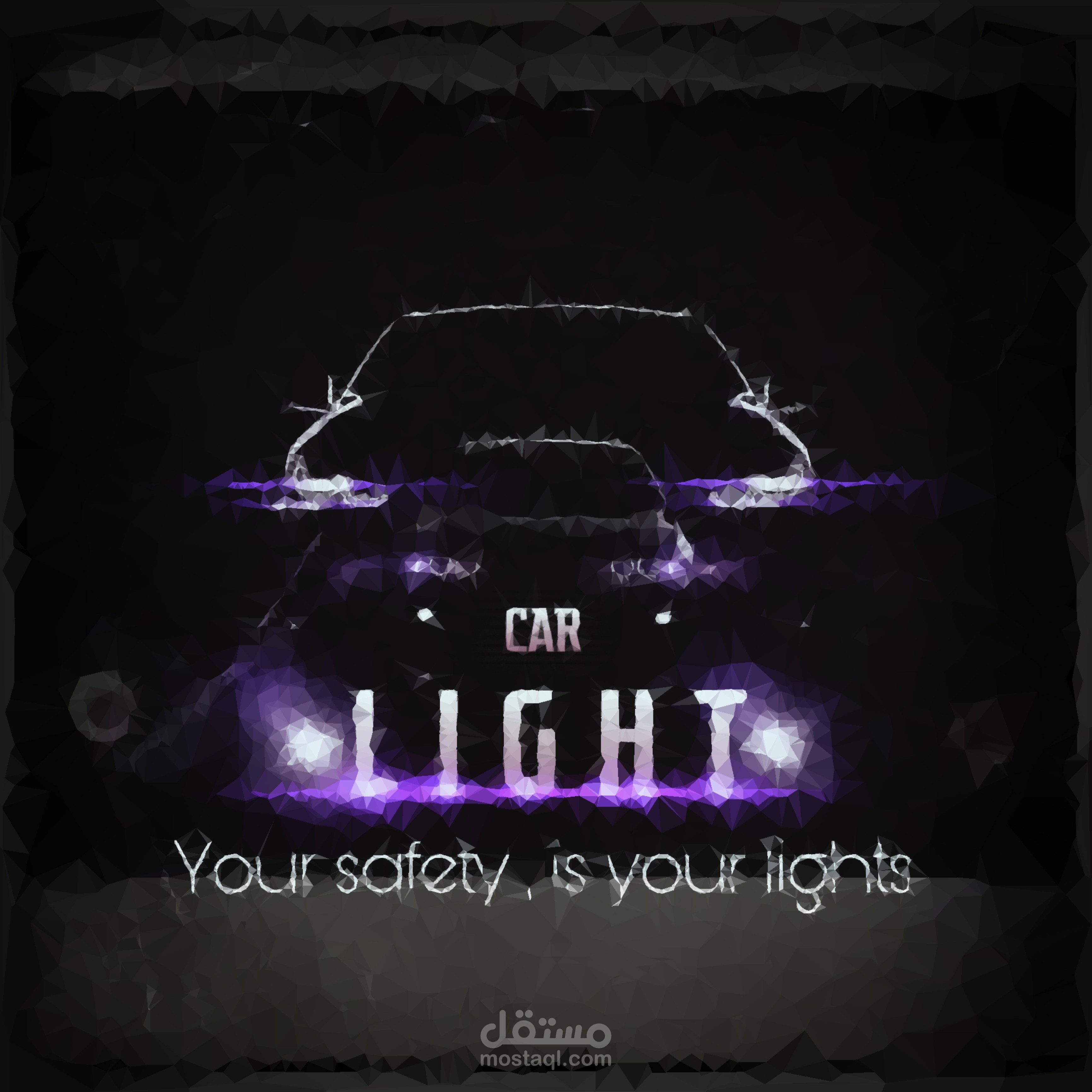 Car lights logo