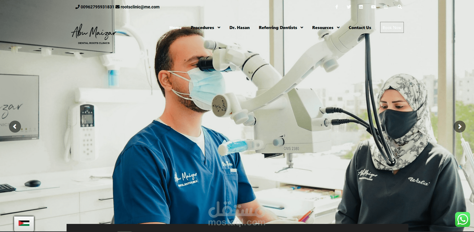 Dental Root Clinic Website