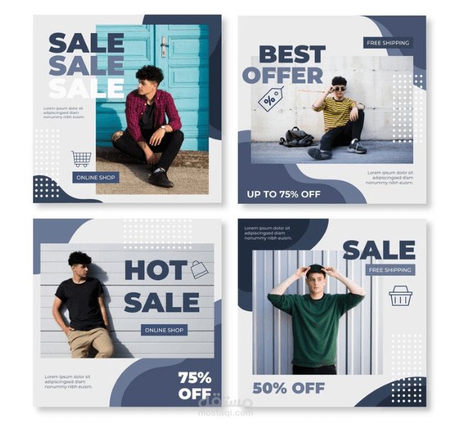 تصميم إبداعي Social media designs