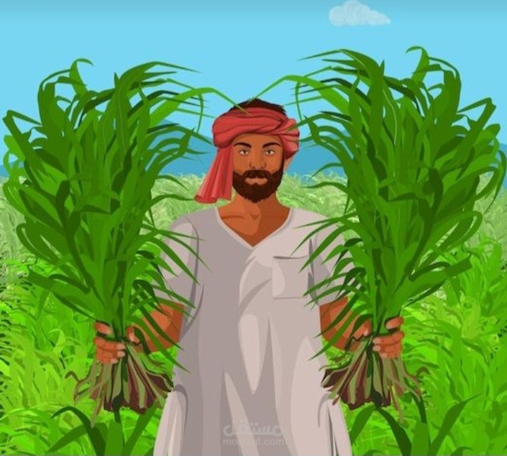 مشروع دعائي لمزرعة انتاج حيواني