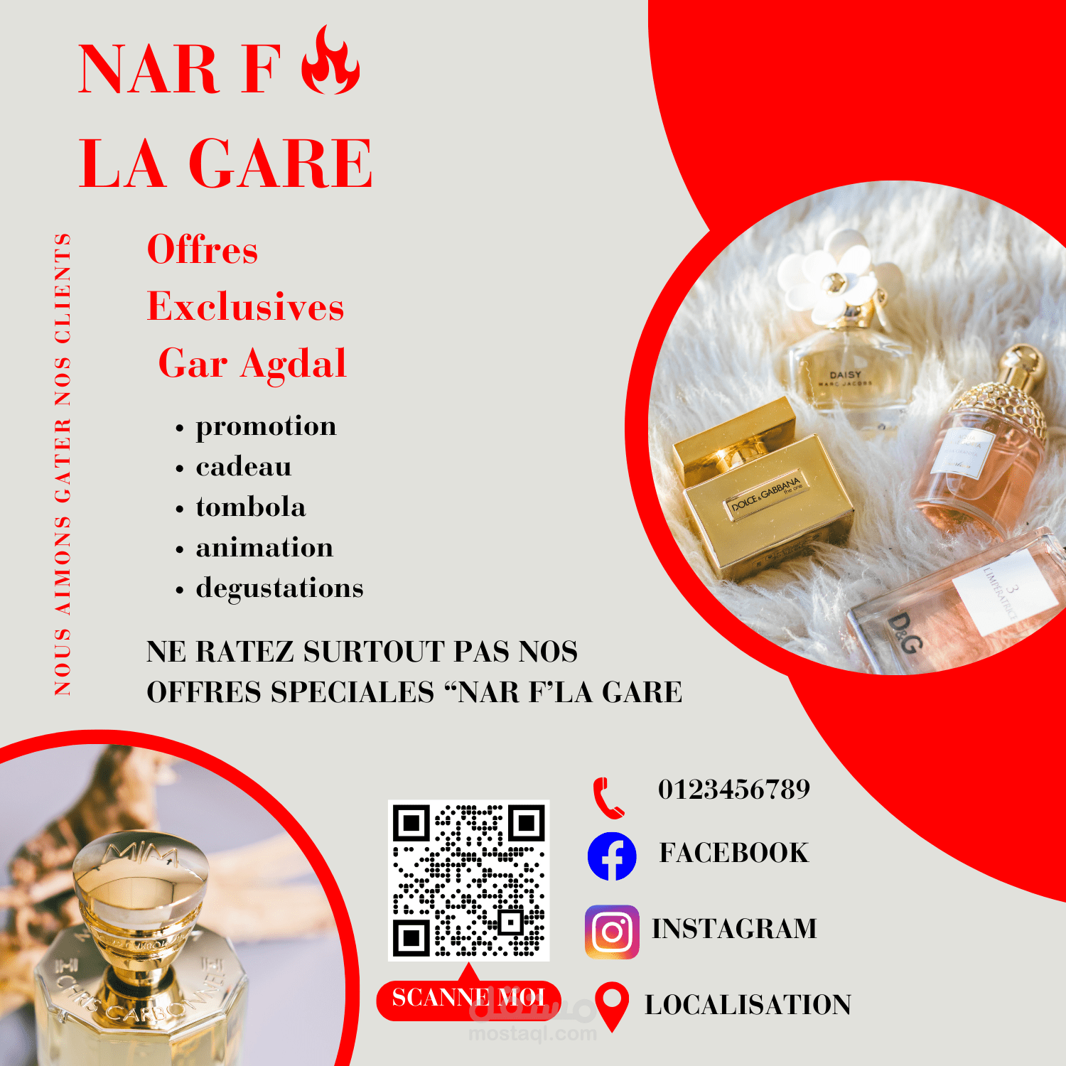 عمل بوستات سوشال ميديا