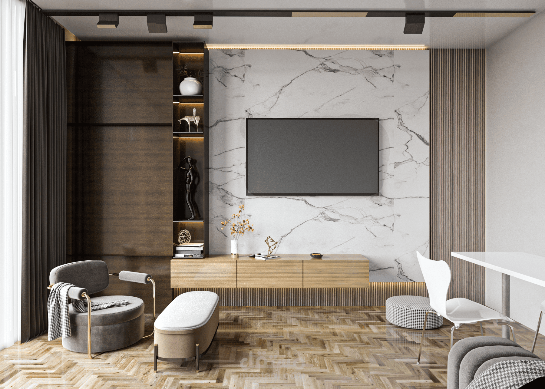 تصميم غرفه معيشه