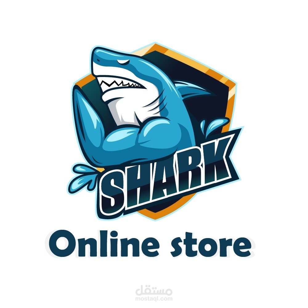 لوجو onlin store
