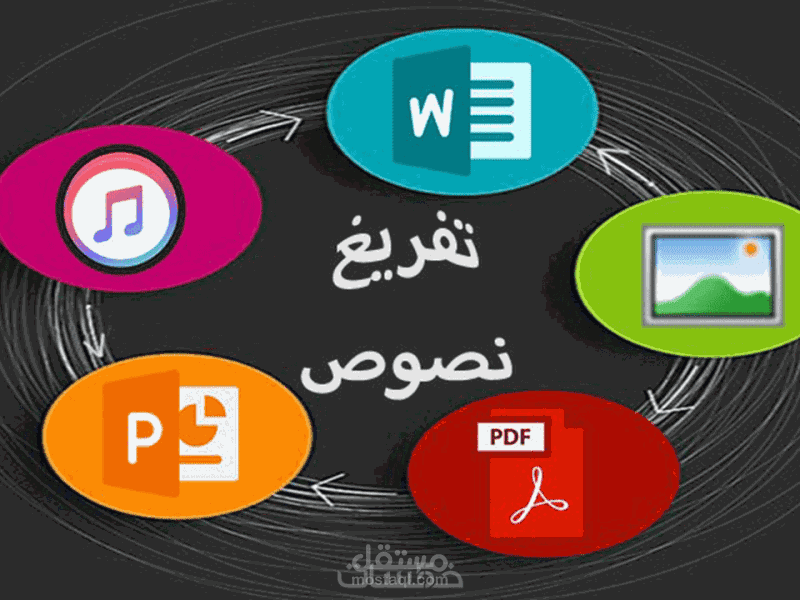تفريغ ملفات صوتية وتحويل إلى الوورد