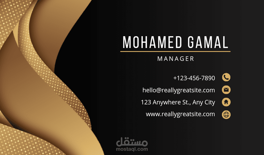 تصميم كروت أعمال شخصية