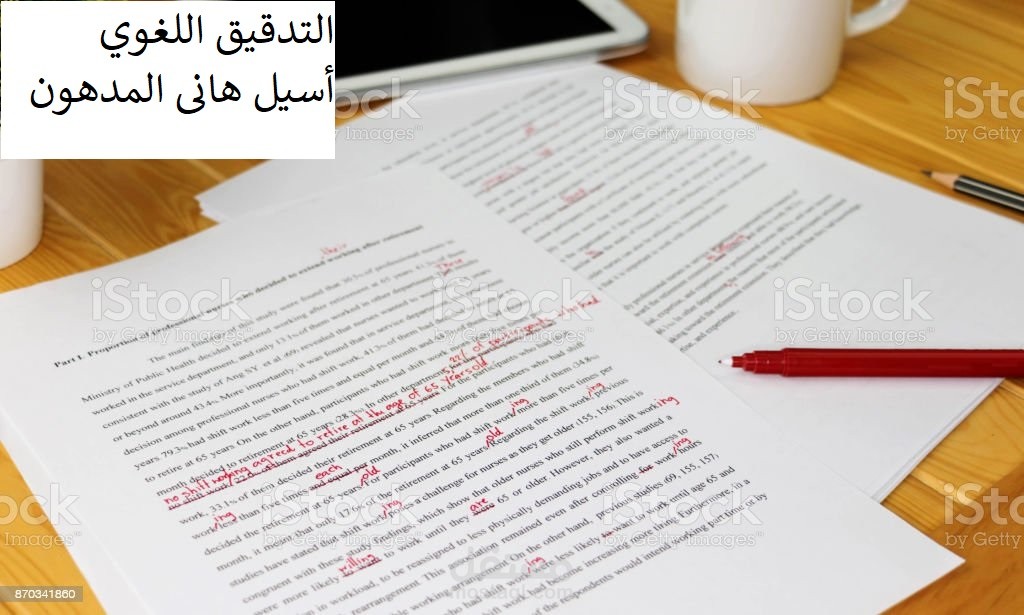 التدقيق اللغوي