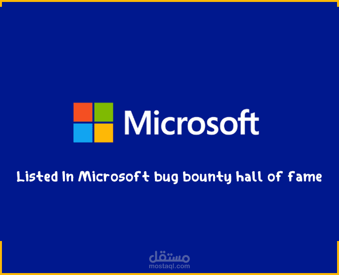 Got listed in Microsoft Hall of Fame