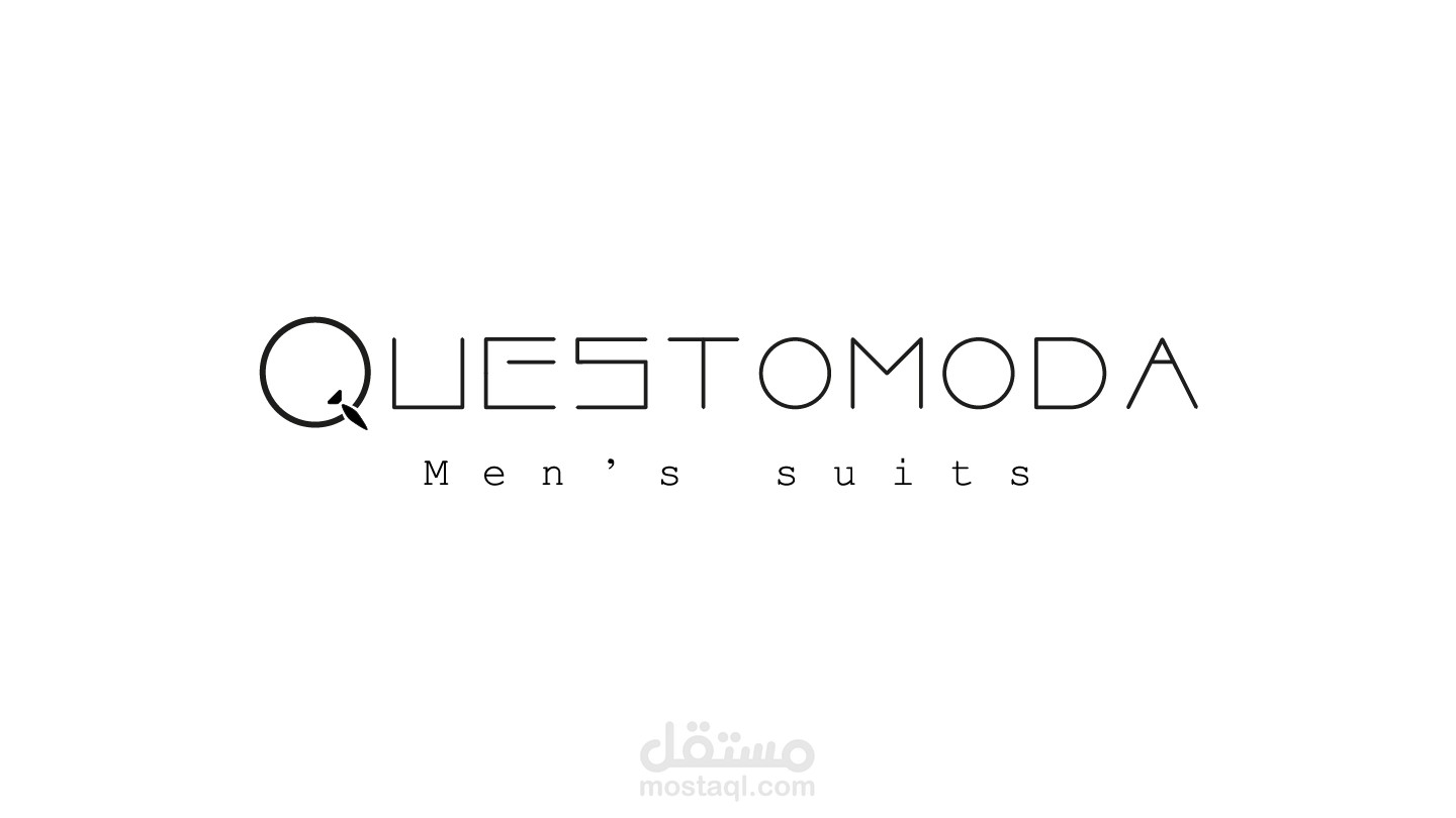 QUESTOMODA men's suits لوجو ملابس