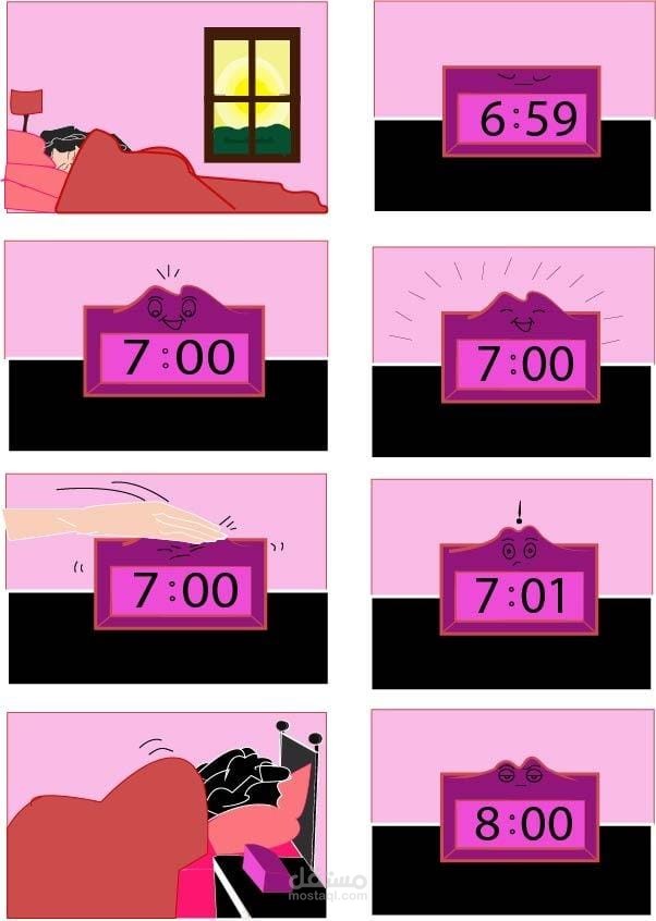 تصميم storyboard