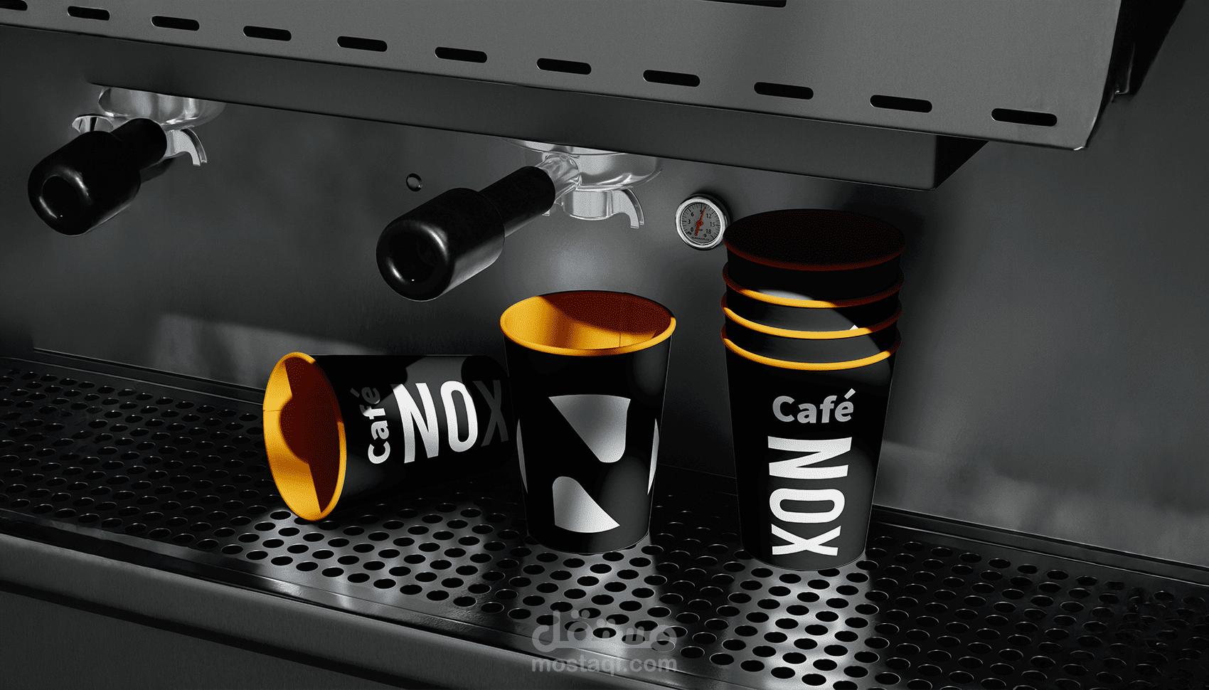NOX CAFE — Brand Identity Design