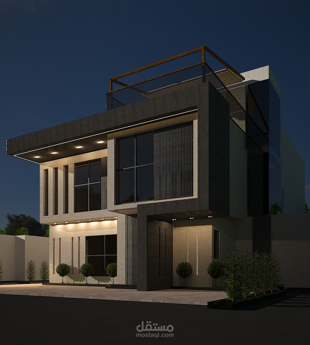 Villa Design Exteriour In Ksa