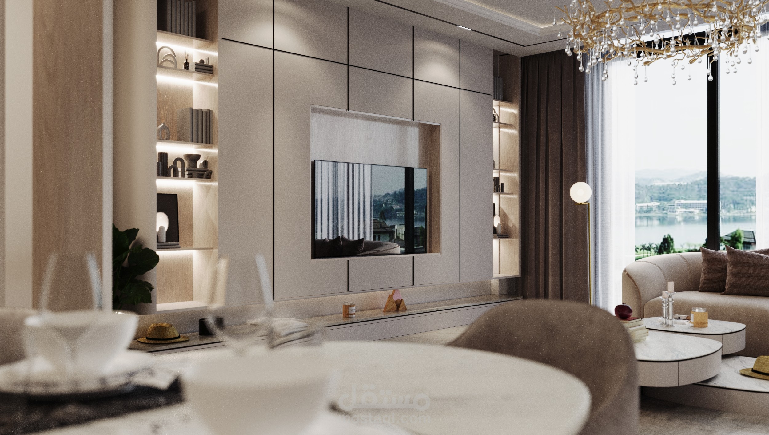 توازن التفاصيل وأناقة الفراغ