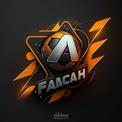 تصميم لوجو لشركة متخصصة في بيع منتجات كرة القدم (Logo design for a football products company)