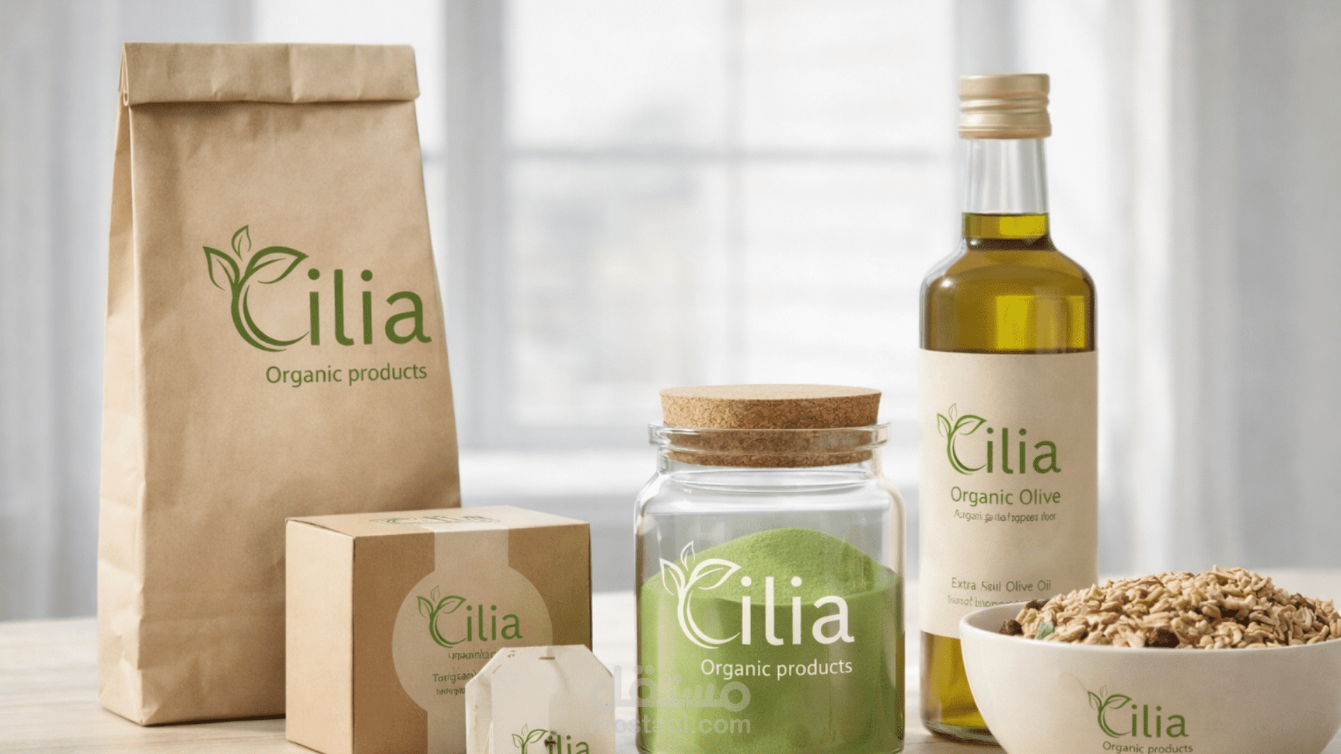تصميم شعار Cilia – منتجات عضوية