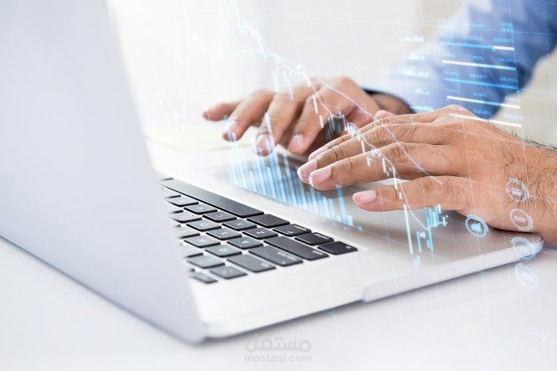 لدي مهارة الطباعة السريعة باللغة العربية والإنجليزية