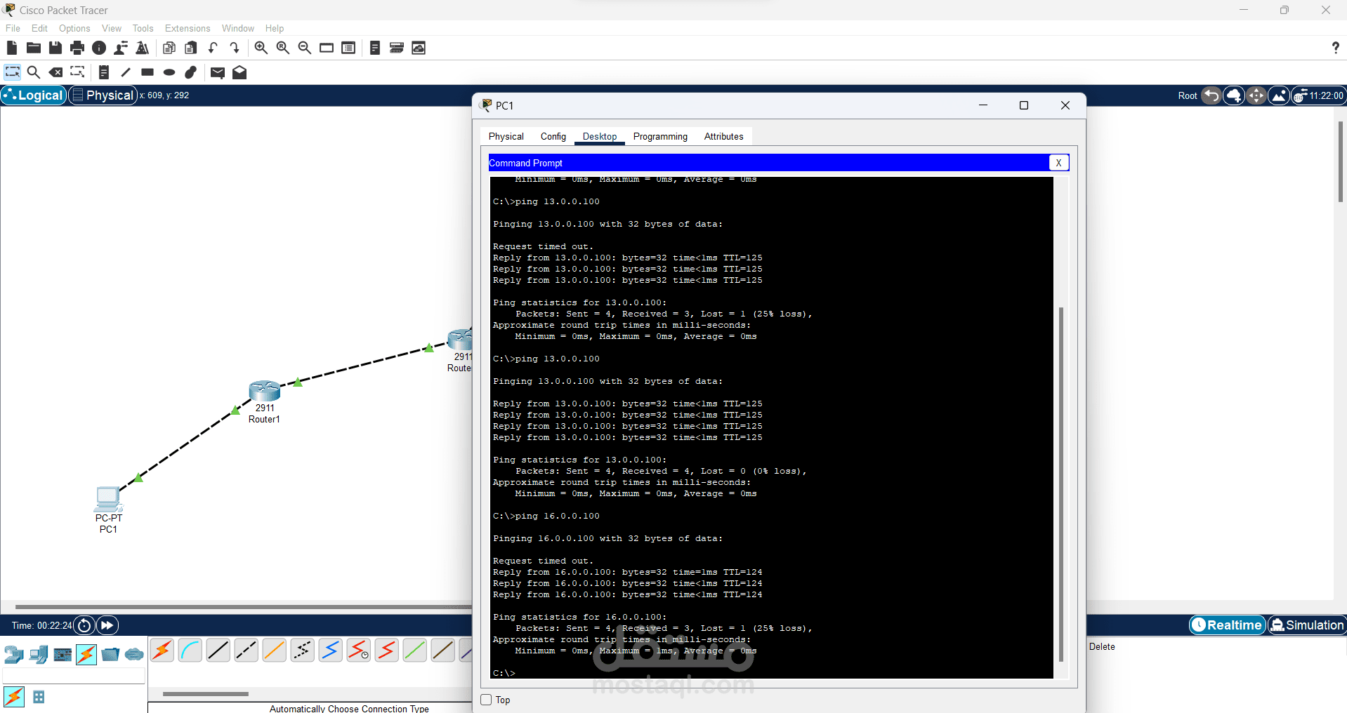 Basic router Config and RIP protocol