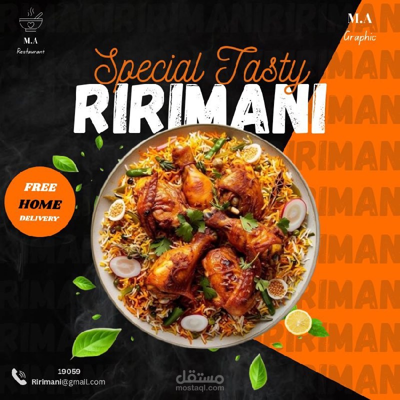Food & Restaurant Social Media Design