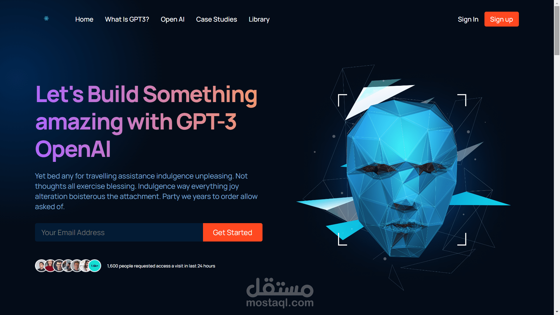 موقع عن chatGPT