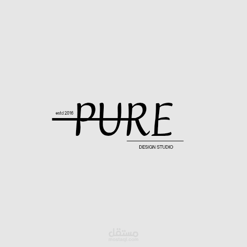 Black and Beige Modern Minimal Elegant Brand Design