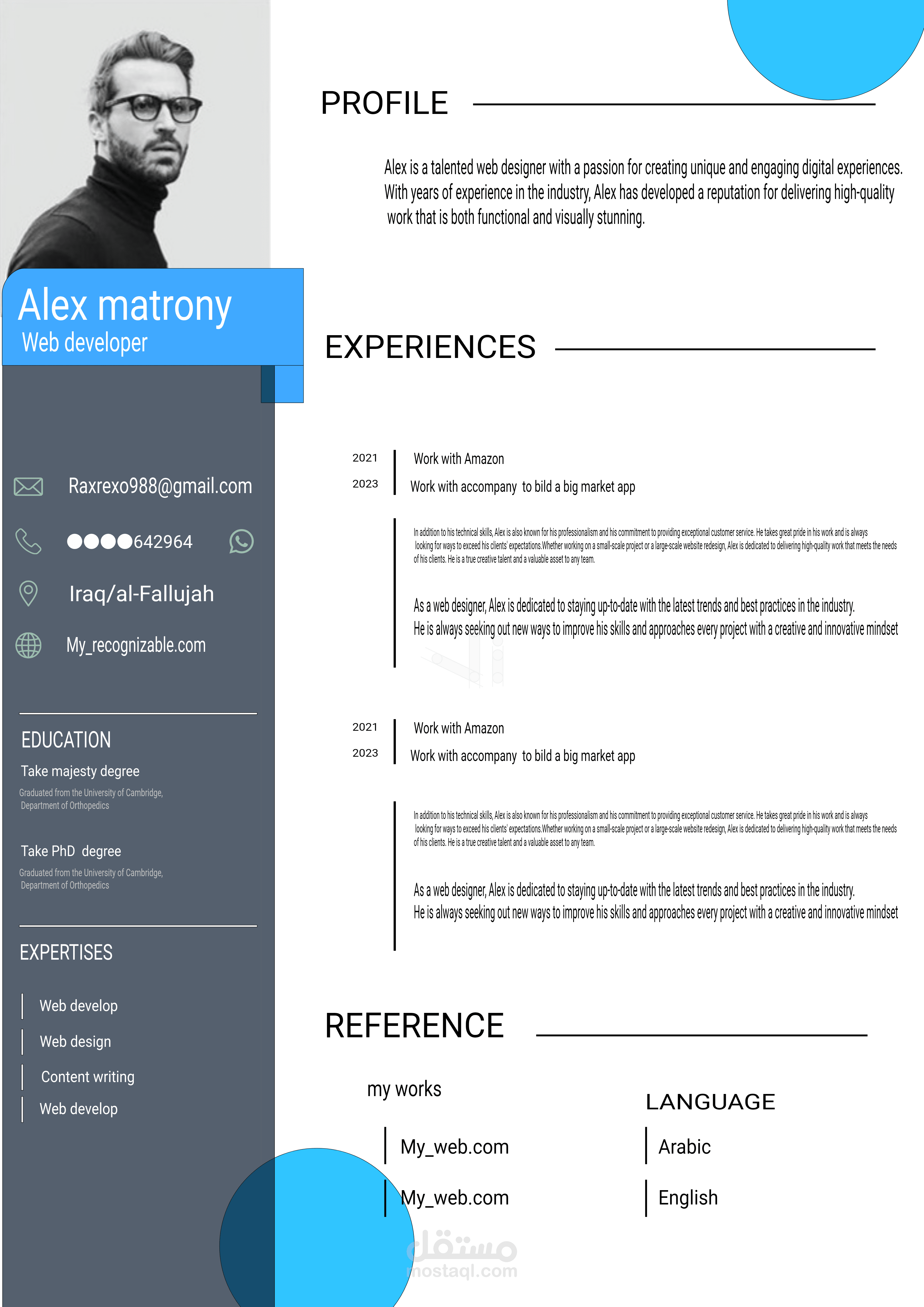 Professional profile