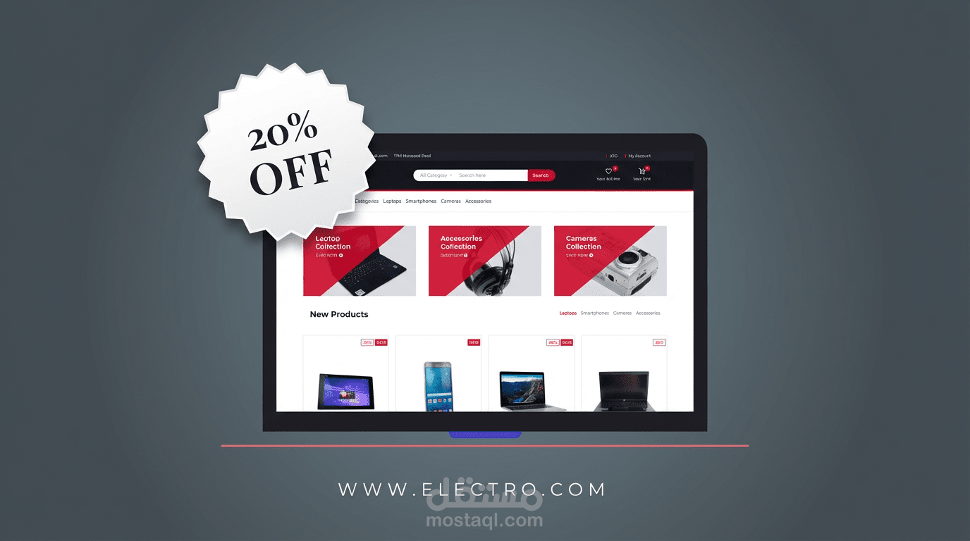 موقع Mobile e-commerce