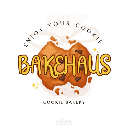 لوجو لمخبز متخصص في صناعة الكوكيز
