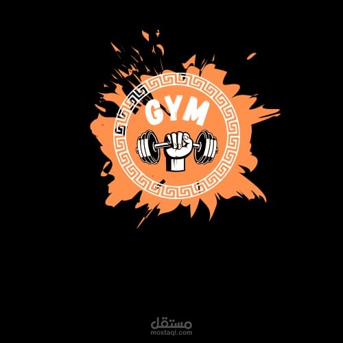لوجو صالة كمال اجسام