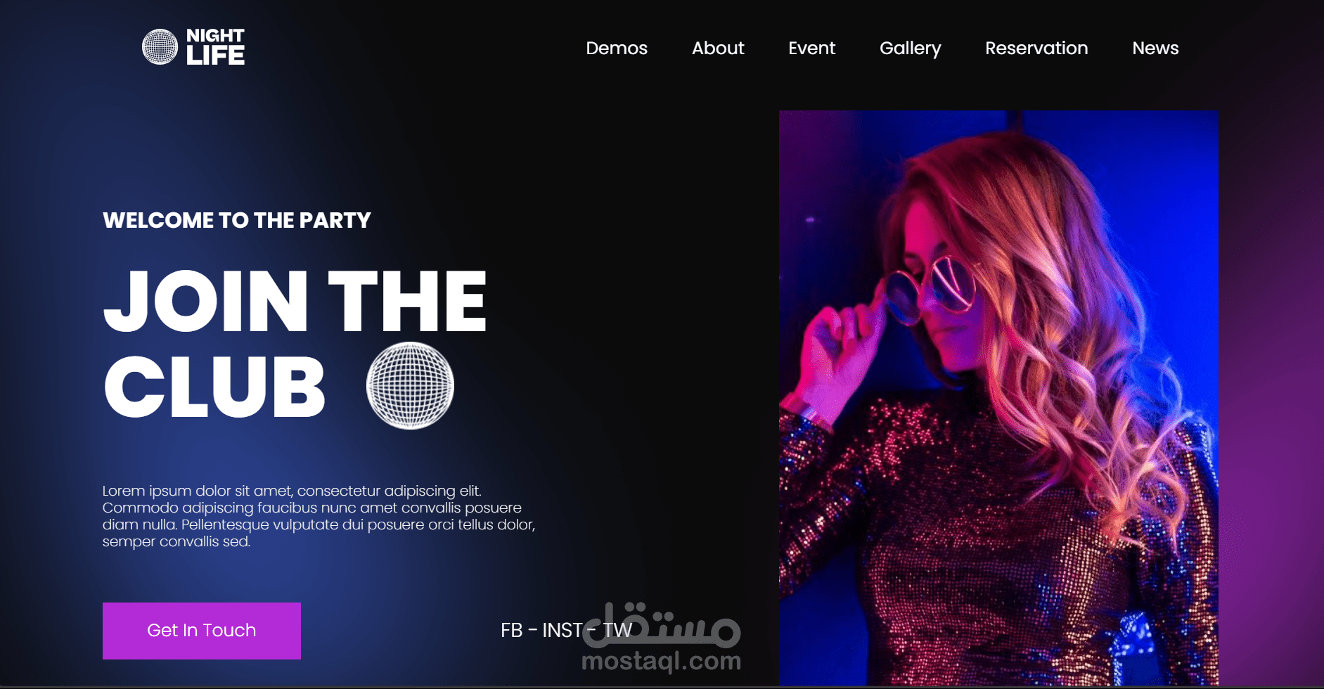 Night Life - Music & Concerts Hub