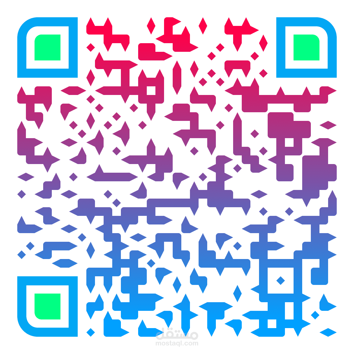 تصميم qr code